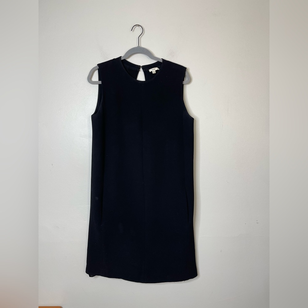 Vince black sleeveless Straight Dress
